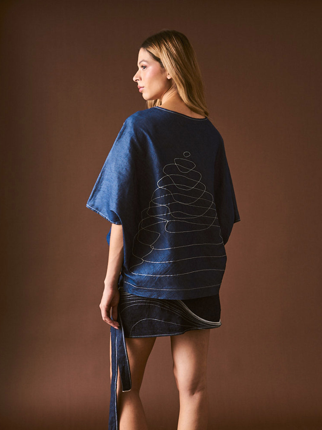 Camiseta en Denim Cerro Bravo
