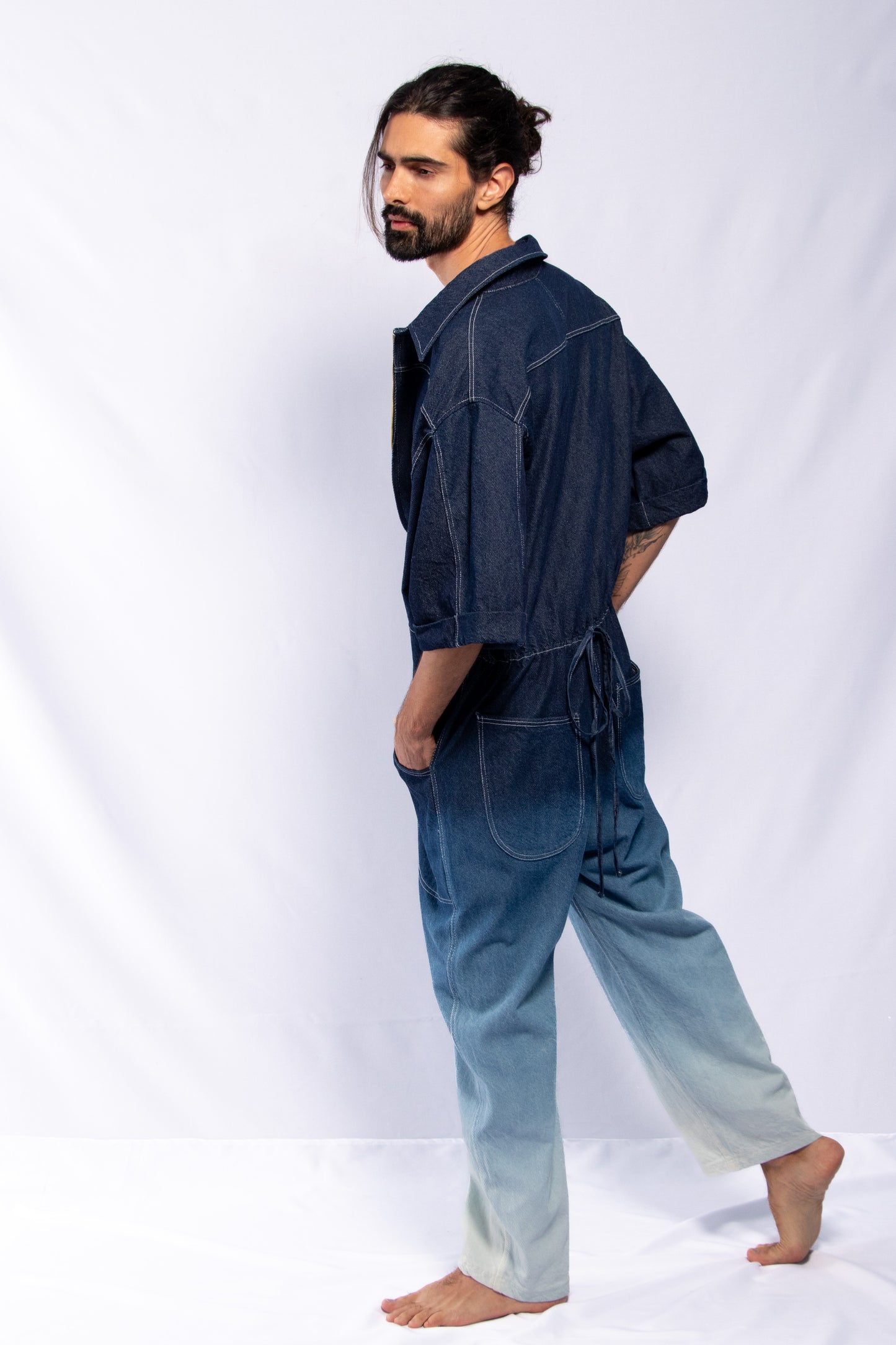 Enterizo en Denim lavado Once