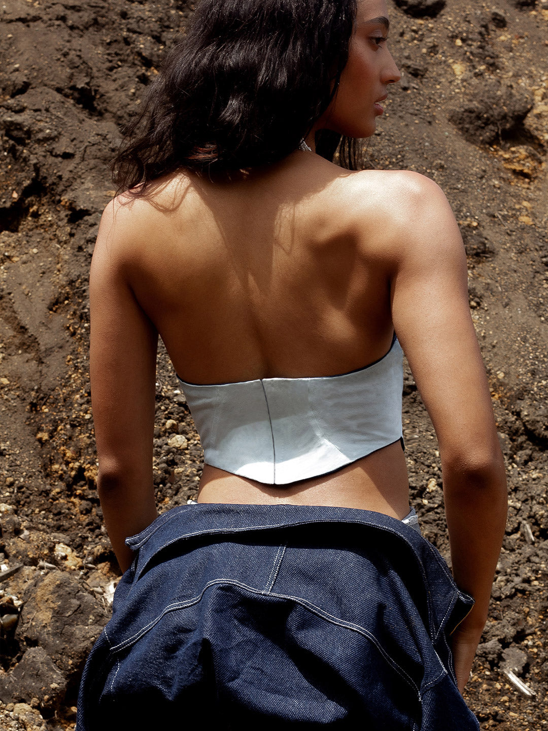 Corpiño en Denim Veintidós