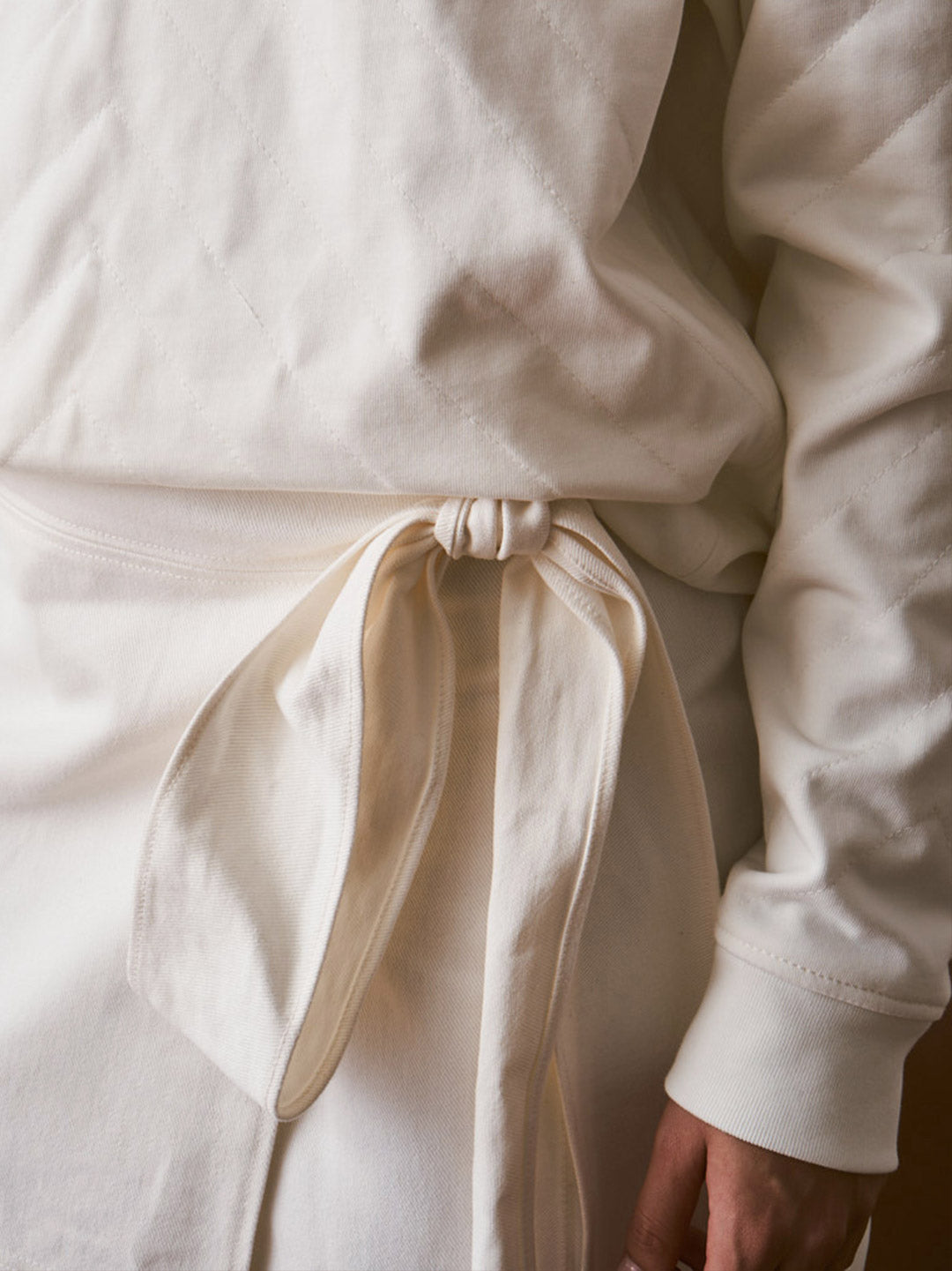 Falda Envolvente en Drill Algodón