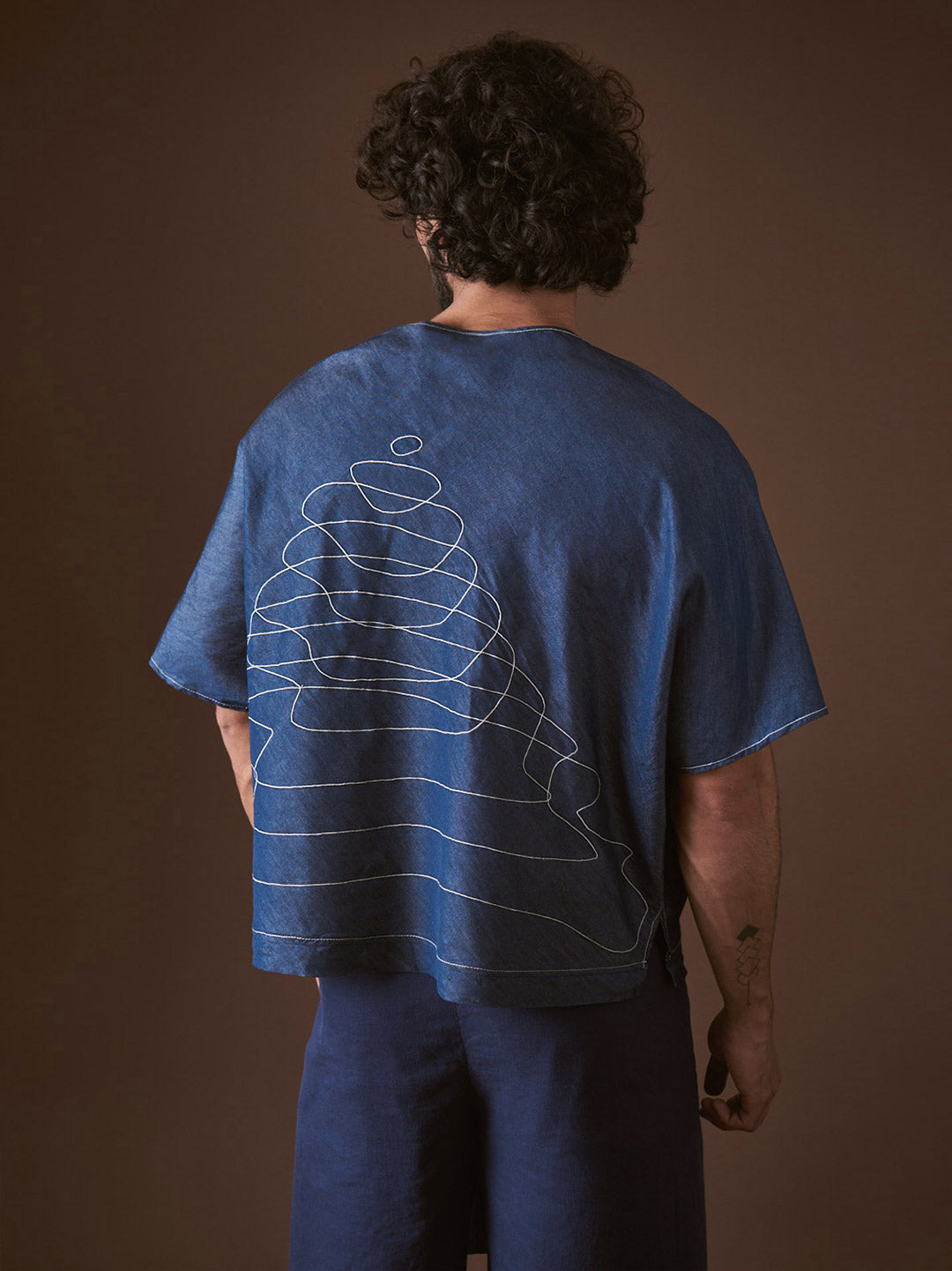 Camiseta en Denim Cerro Bravo