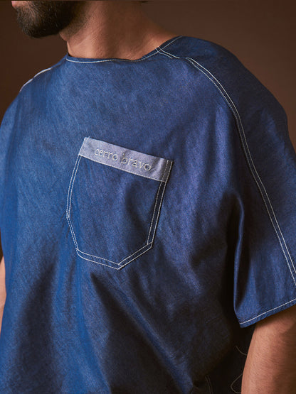 Camiseta en Denim Cerro Bravo