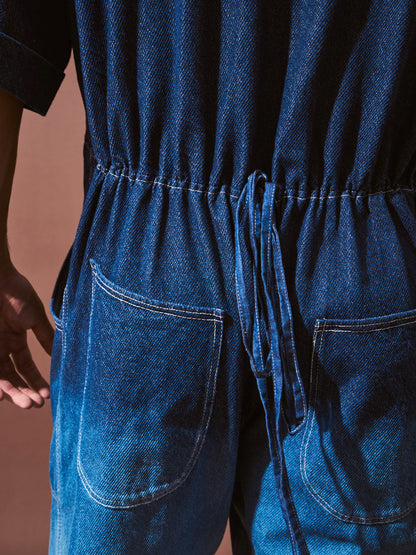 Enterizo en Denim lavado Once