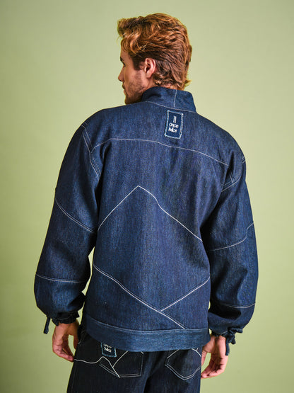 Chaqueta en Denim Algodón