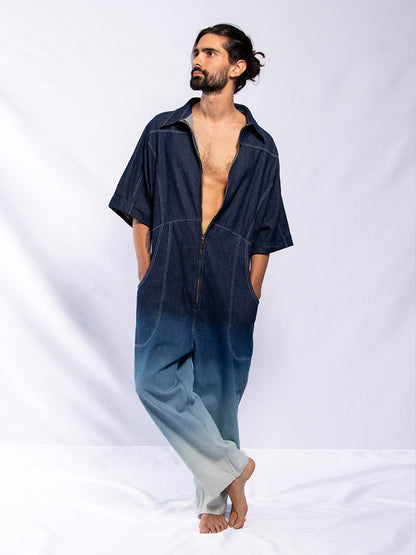 Enterizo en Denim lavado Once