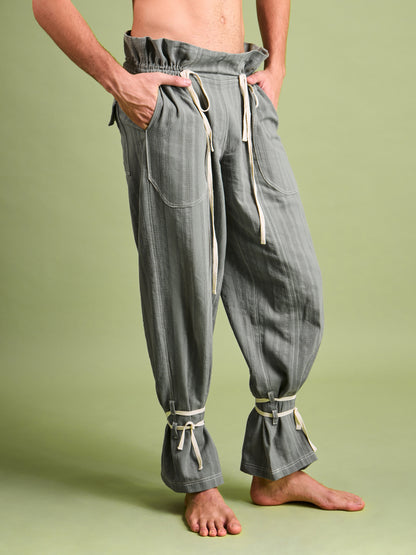 Pantalón Verde Olivo en Algodón