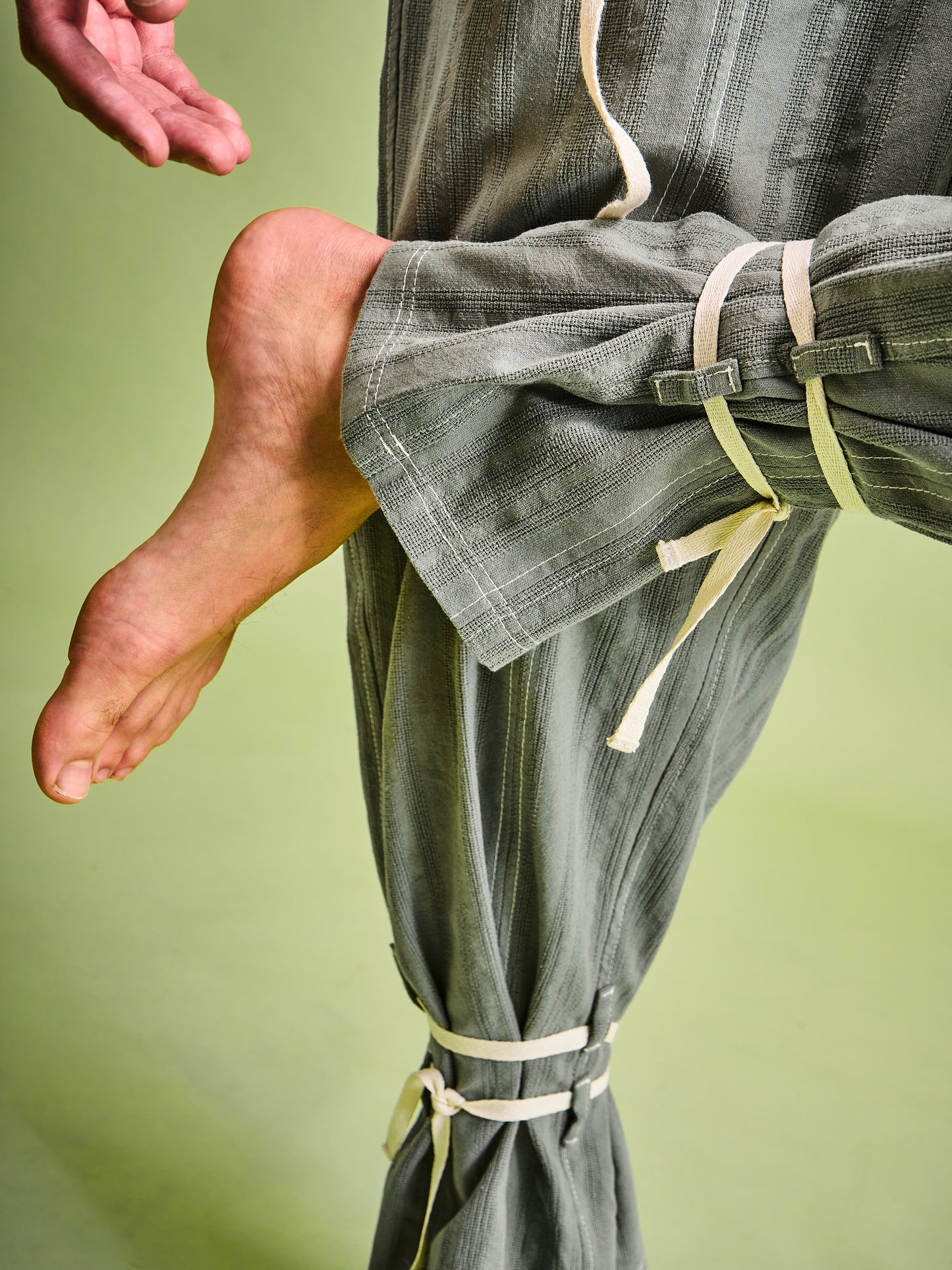 Pantalón Verde Olivo en Algodón