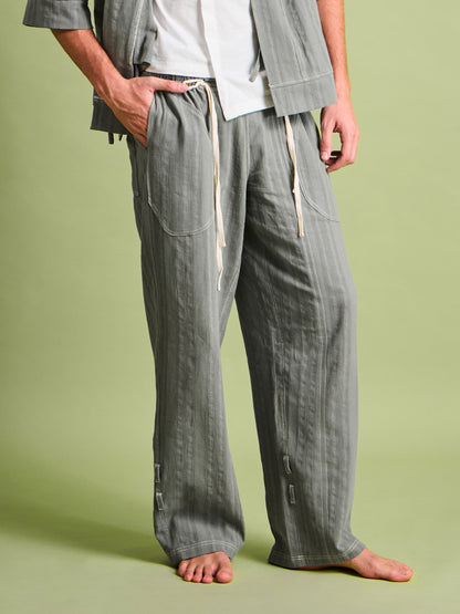 Pantalón Verde Olivo en Algodón