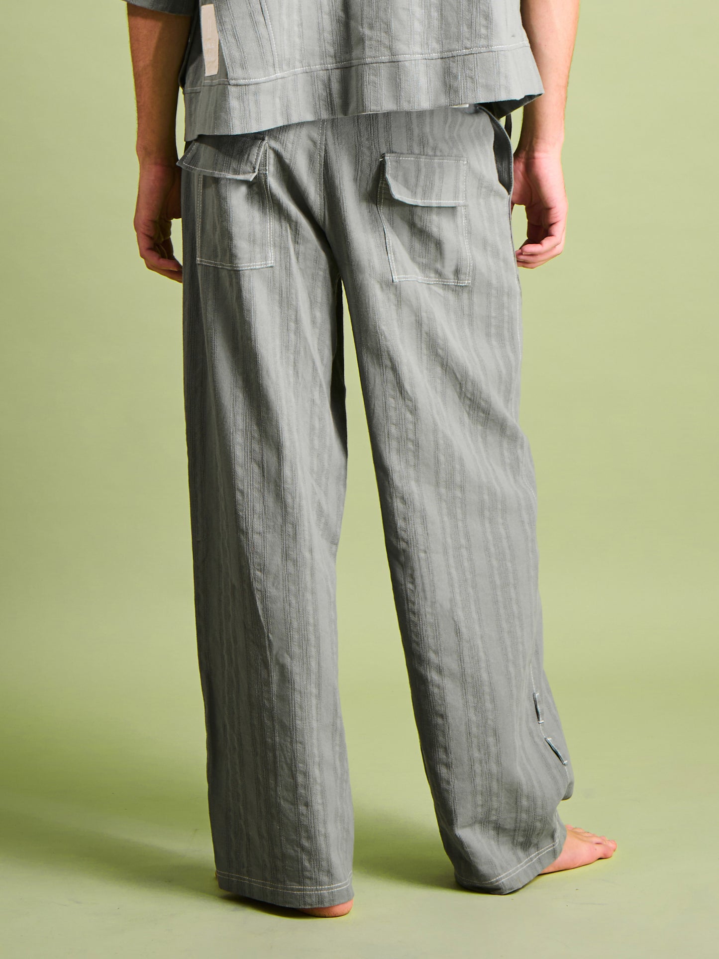 Pantalón Verde Olivo en Algodón