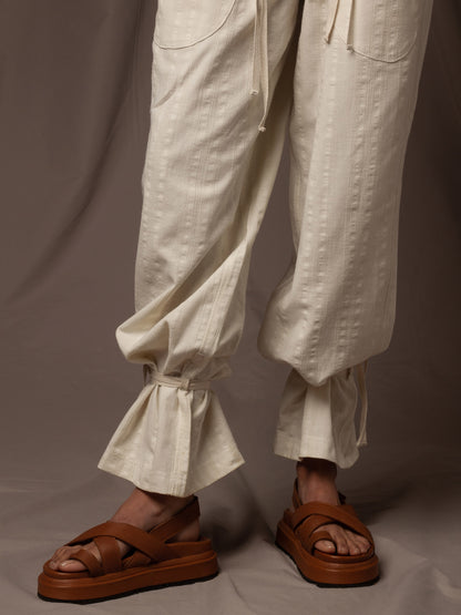 Pantalón Marfil en Algodón